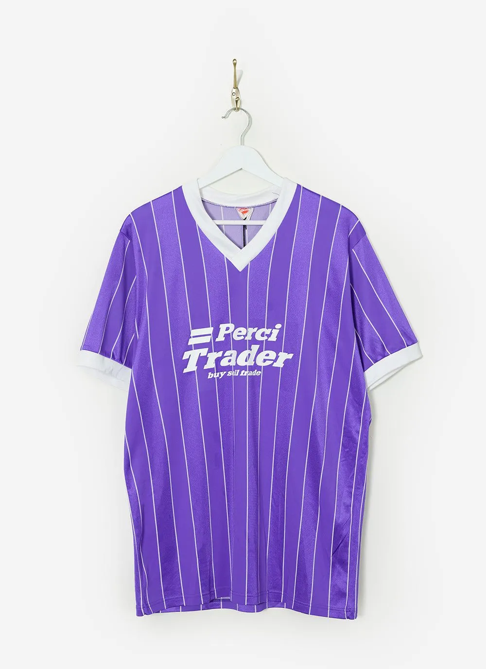 90s Vintage Shirt #13 | Percival x Classic Football Shirts | Purple