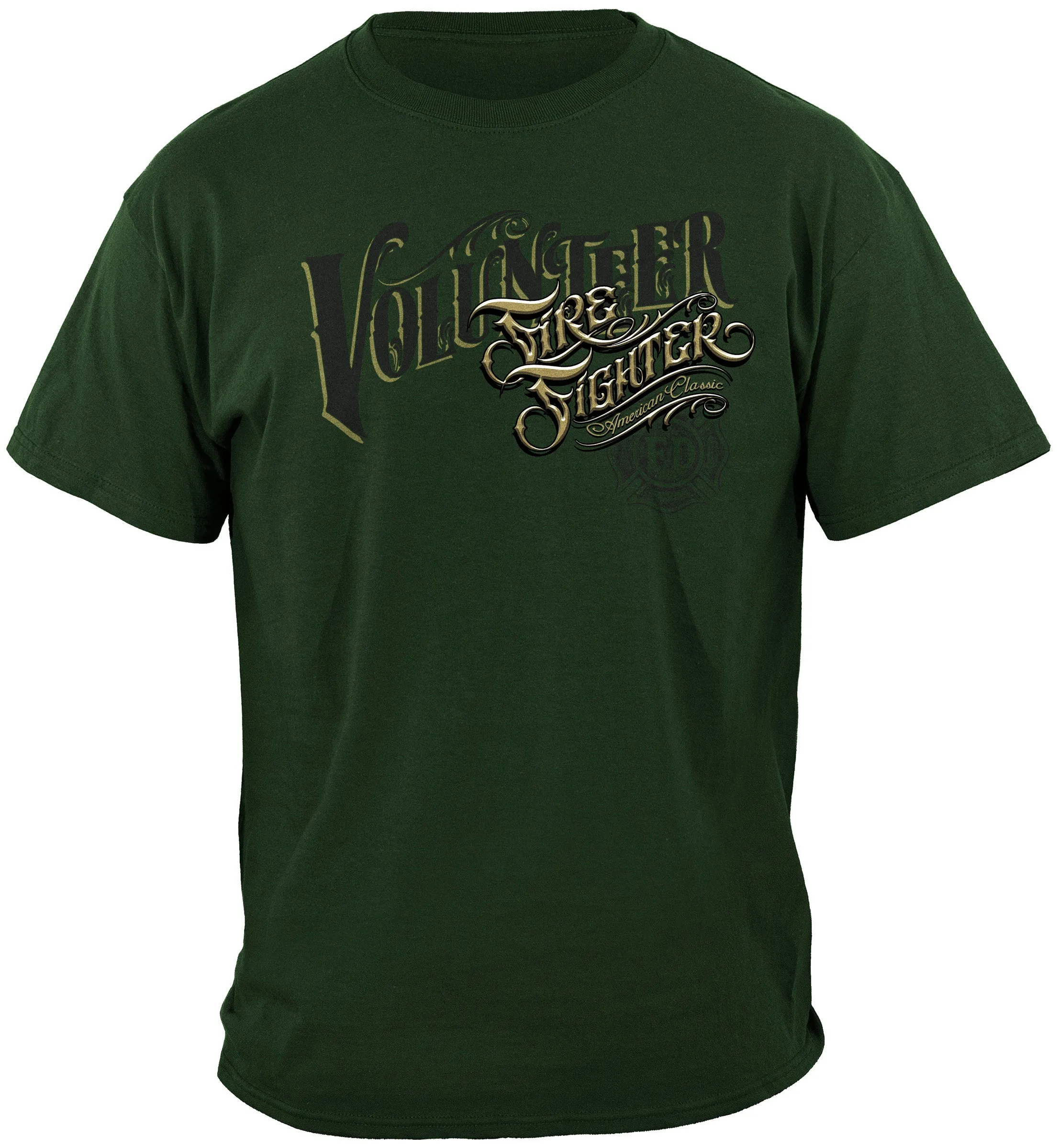 American Classic Volunteer Firefighter Tshirt