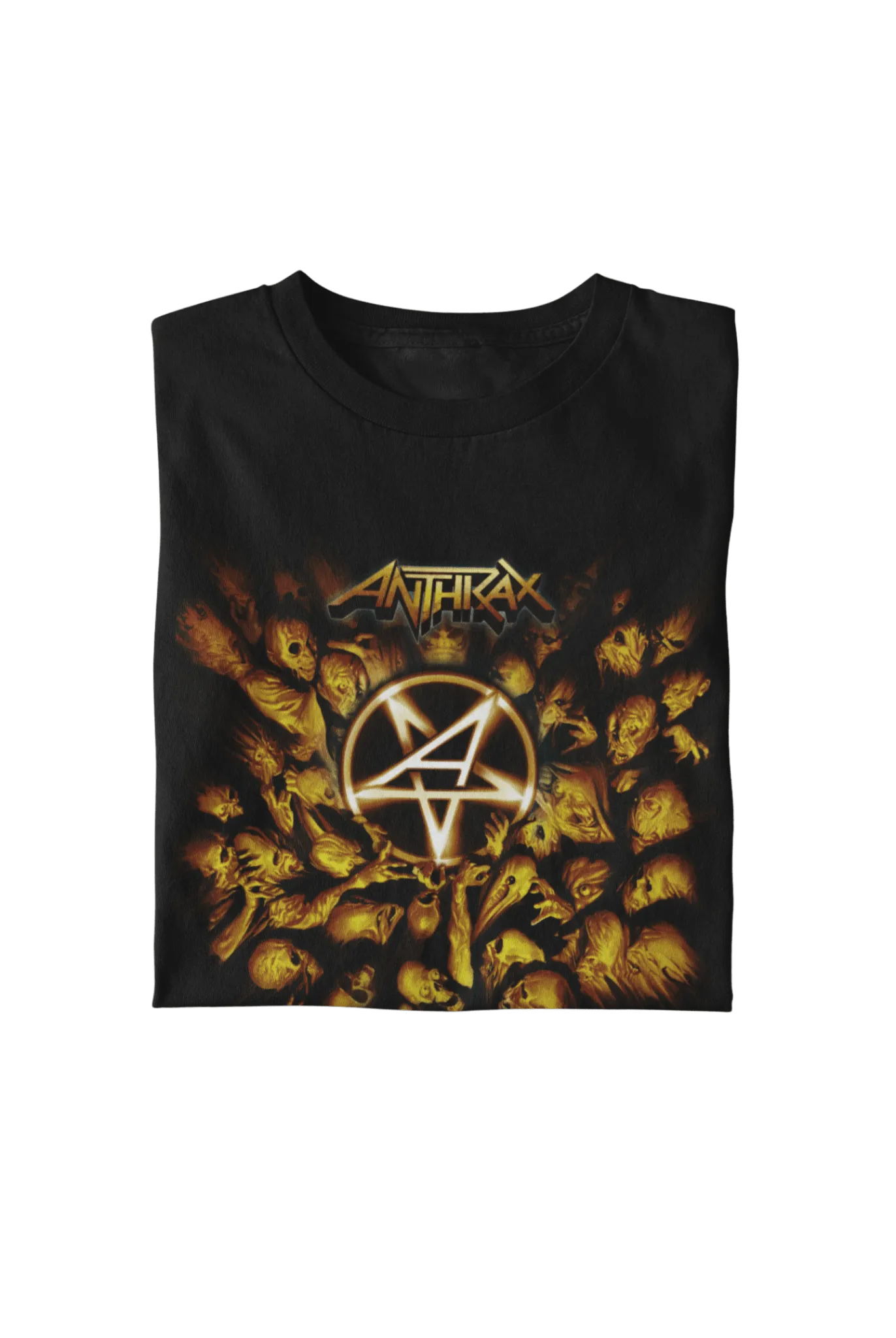 Anthrax - Pentagram Logo T-Shirt