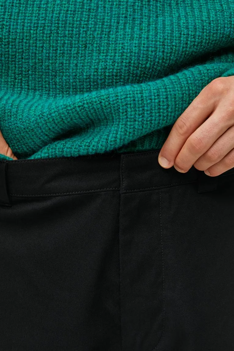 ARKET cotton twill trousers