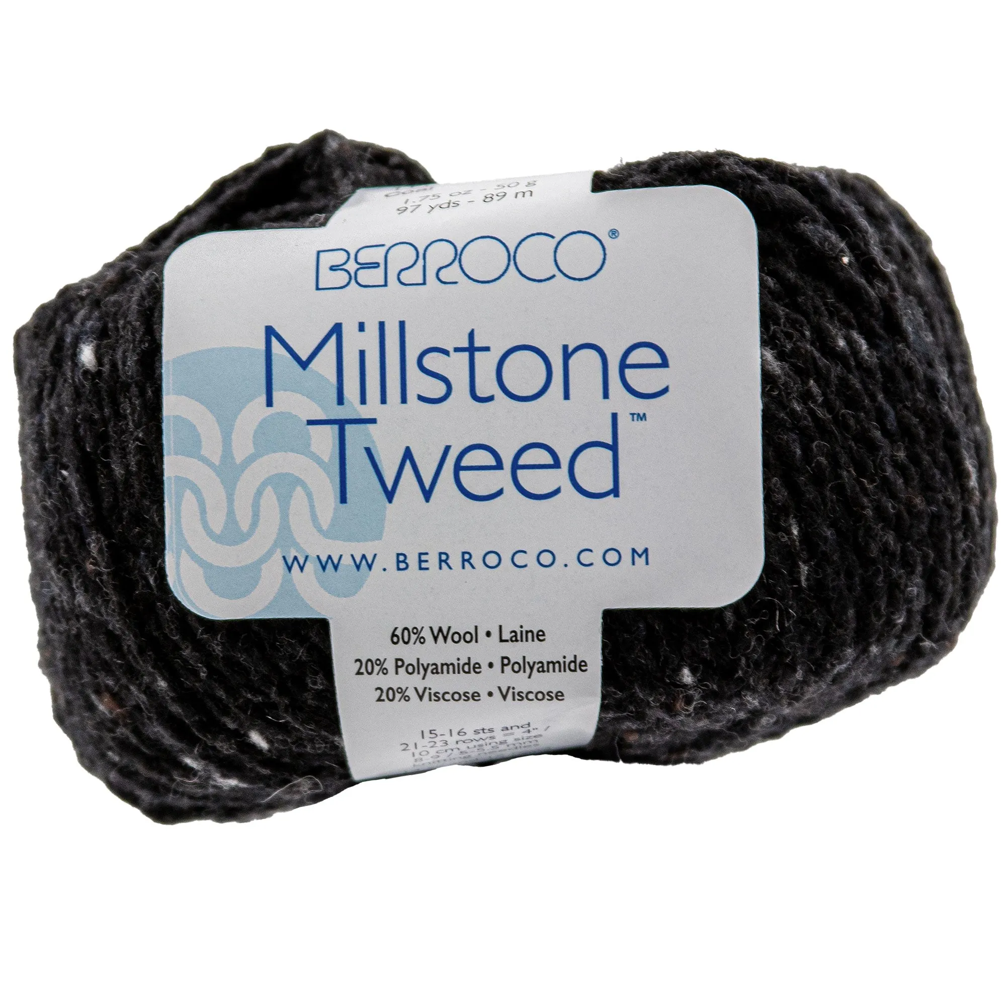 Berroco Millstone Tweed Yarn - 11110 Coal