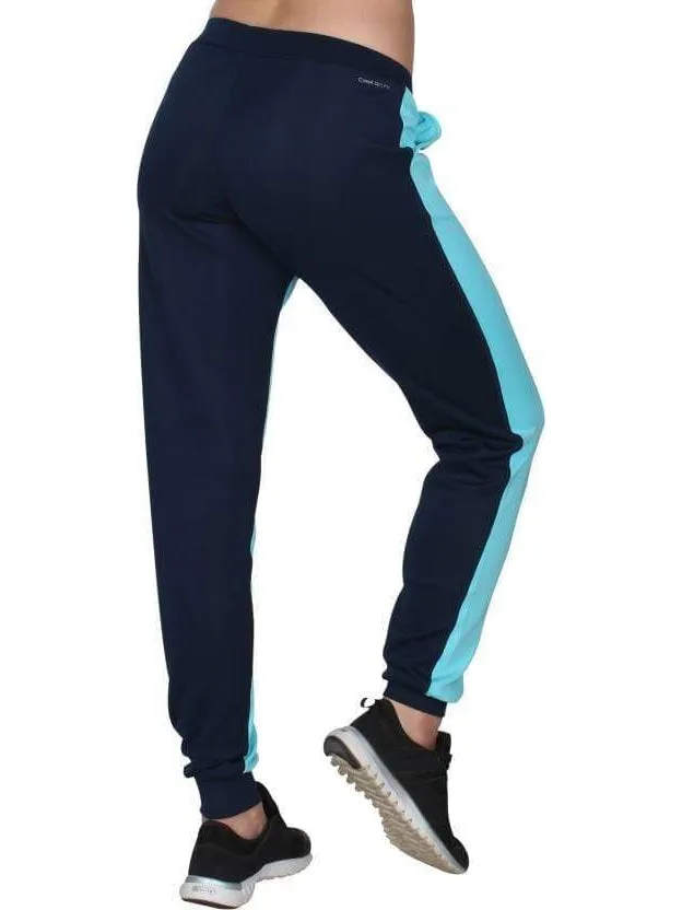 Blue Black Stretchable Joggers