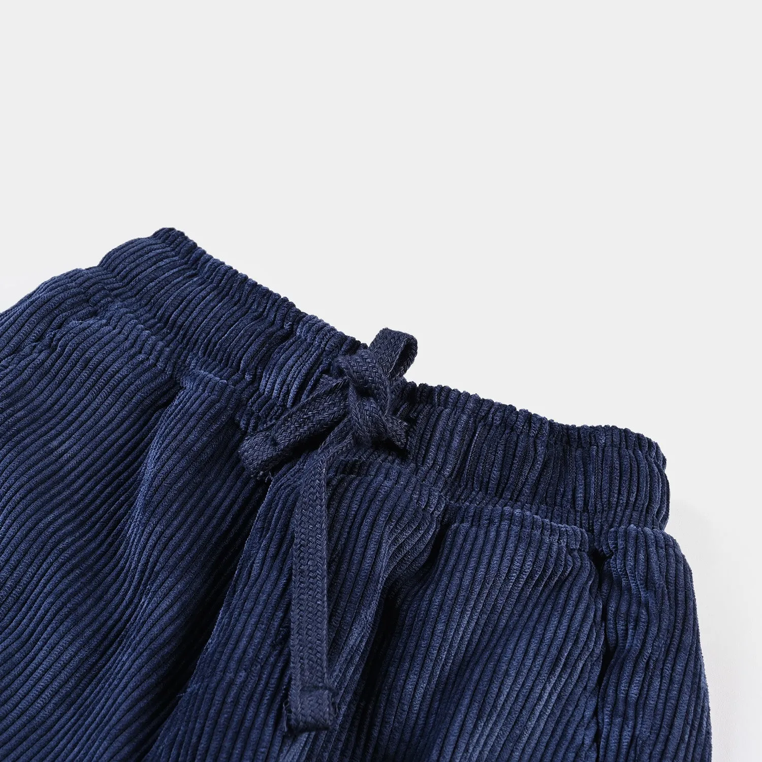 Boys Corduroy Pant Snap-NAVY