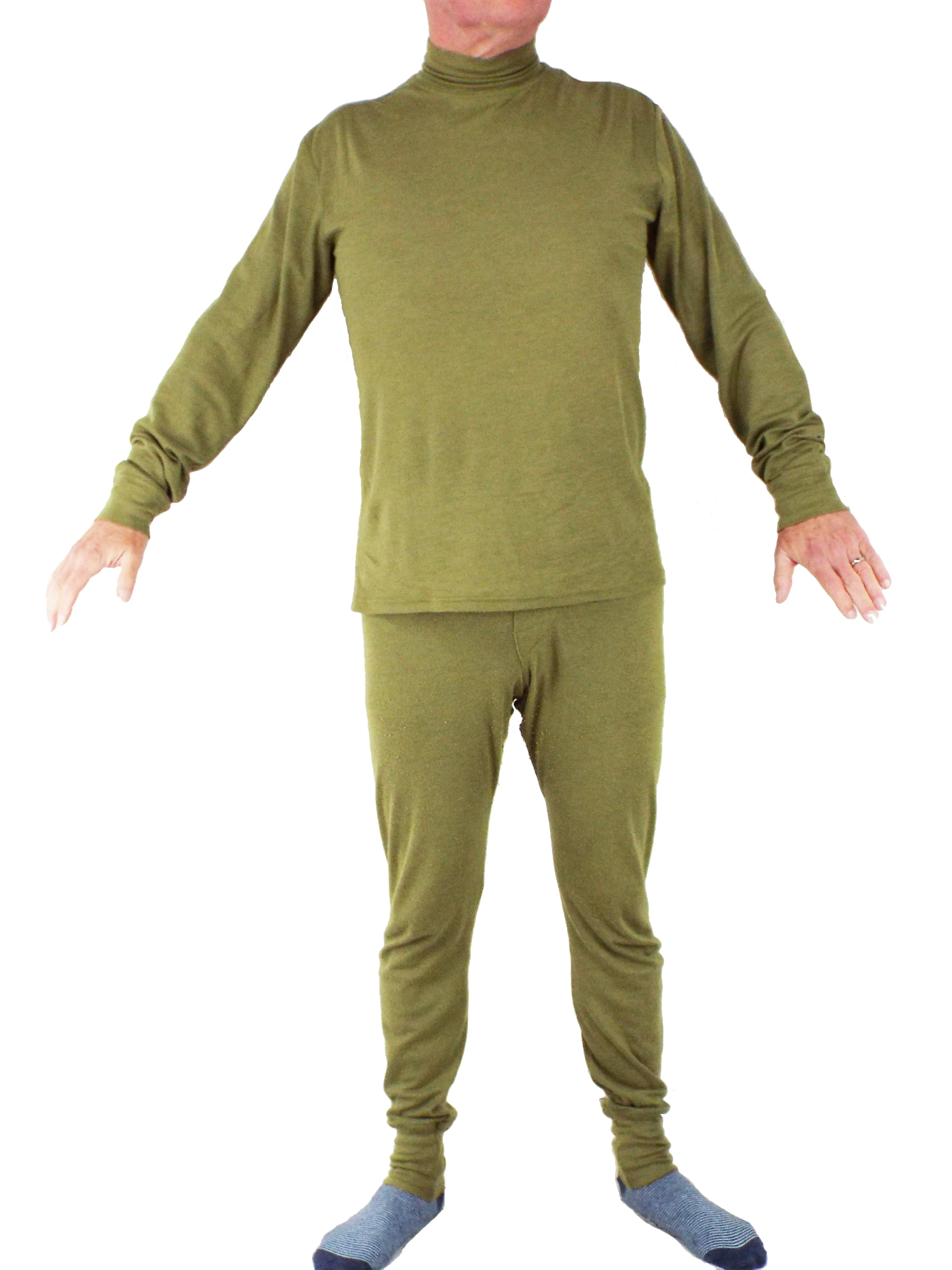 British Military Green Thermal Long-Johns - Grade 1 - Flame Retardant