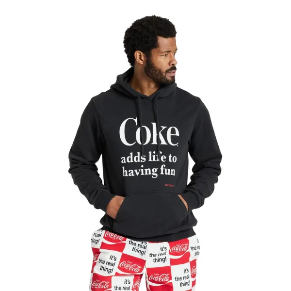 Brixton Coca-Cola Having Fun Hoodie Black