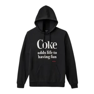 Brixton Coca-Cola Having Fun Hoodie Black