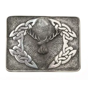 Bulldog Stag Buckle (WES)