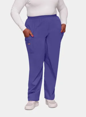 Cherokee Unisex Elasticated Scrub Trousers - Grape