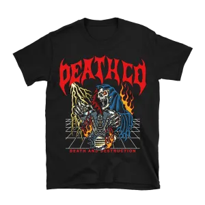 Death Co. - Megadeath T-Shirt - Black