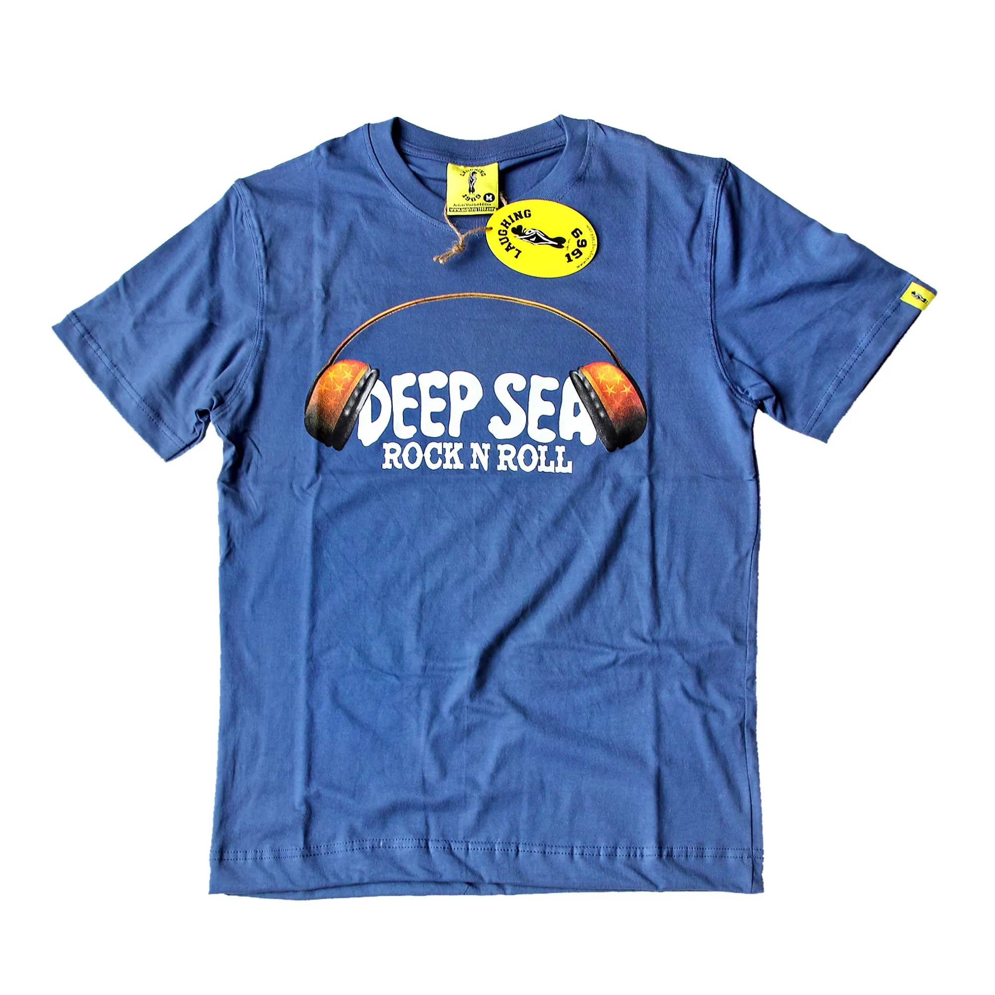 Deep Sea Rock n Roll Unisex Tee (Steel Blue)