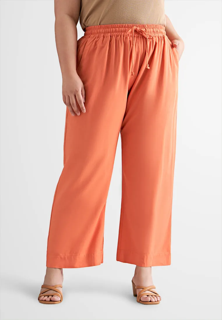 DEFECT ITEM Liza Vibrant Raya Straight Cut Pants