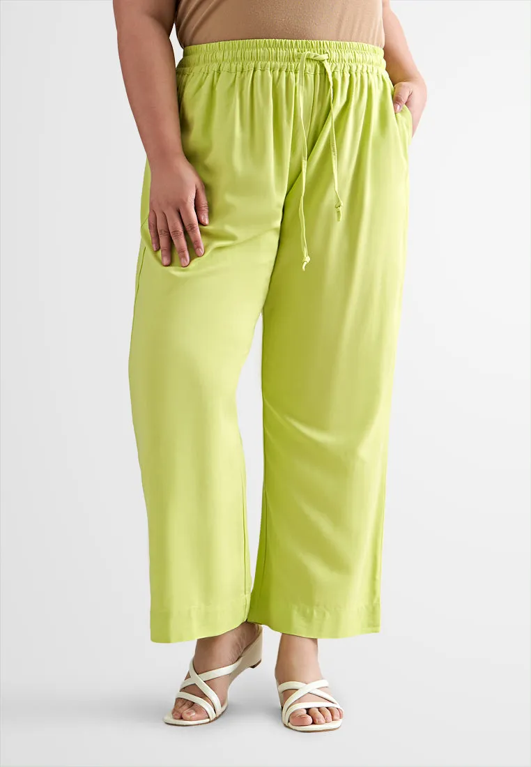 DEFECT ITEM Liza Vibrant Raya Straight Cut Pants