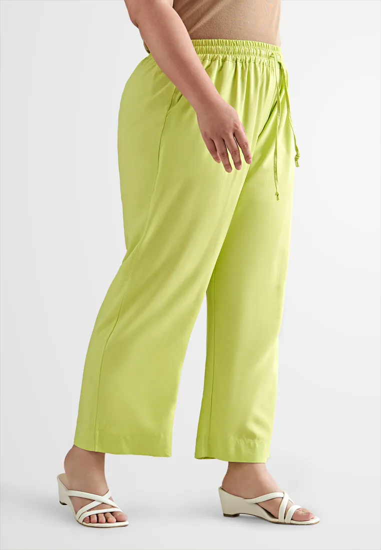 DEFECT ITEM Liza Vibrant Raya Straight Cut Pants