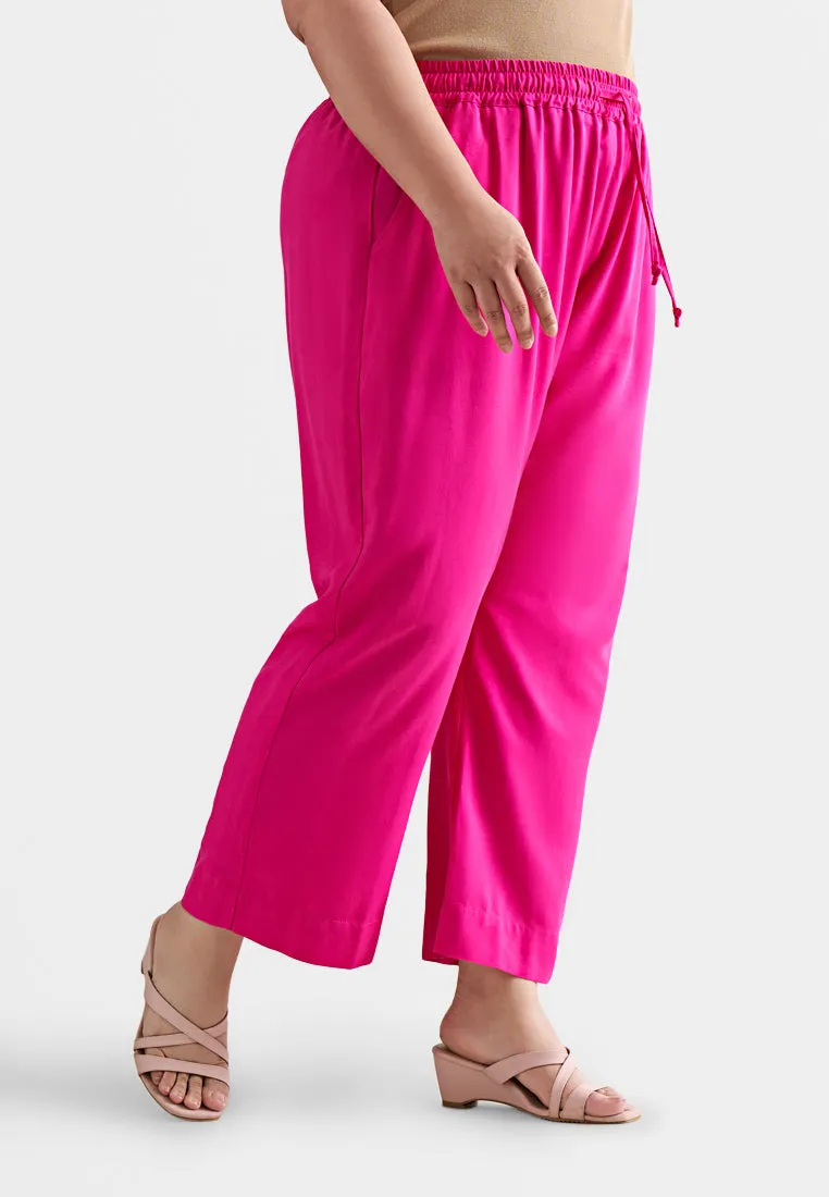 DEFECT ITEM Liza Vibrant Raya Straight Cut Pants