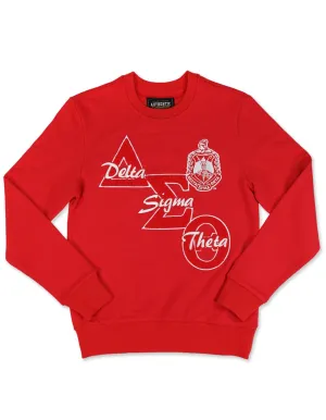 Delta Bold Chenille Sweatshirt