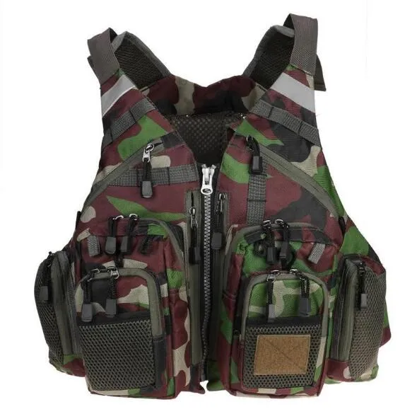 Fly Fishing Vest With Multiple Pockets