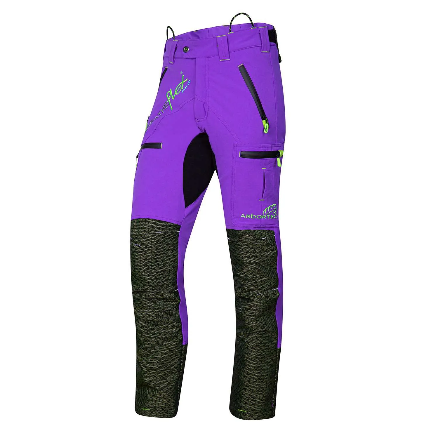 Freestyle Chainsaw Trousers Design A Class 1 - Purple - AT4061