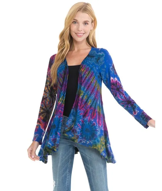 Full Tie-Dye Cardigan