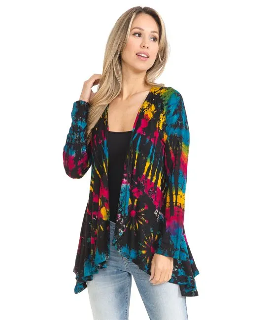 Full Tie-Dye Cardigan