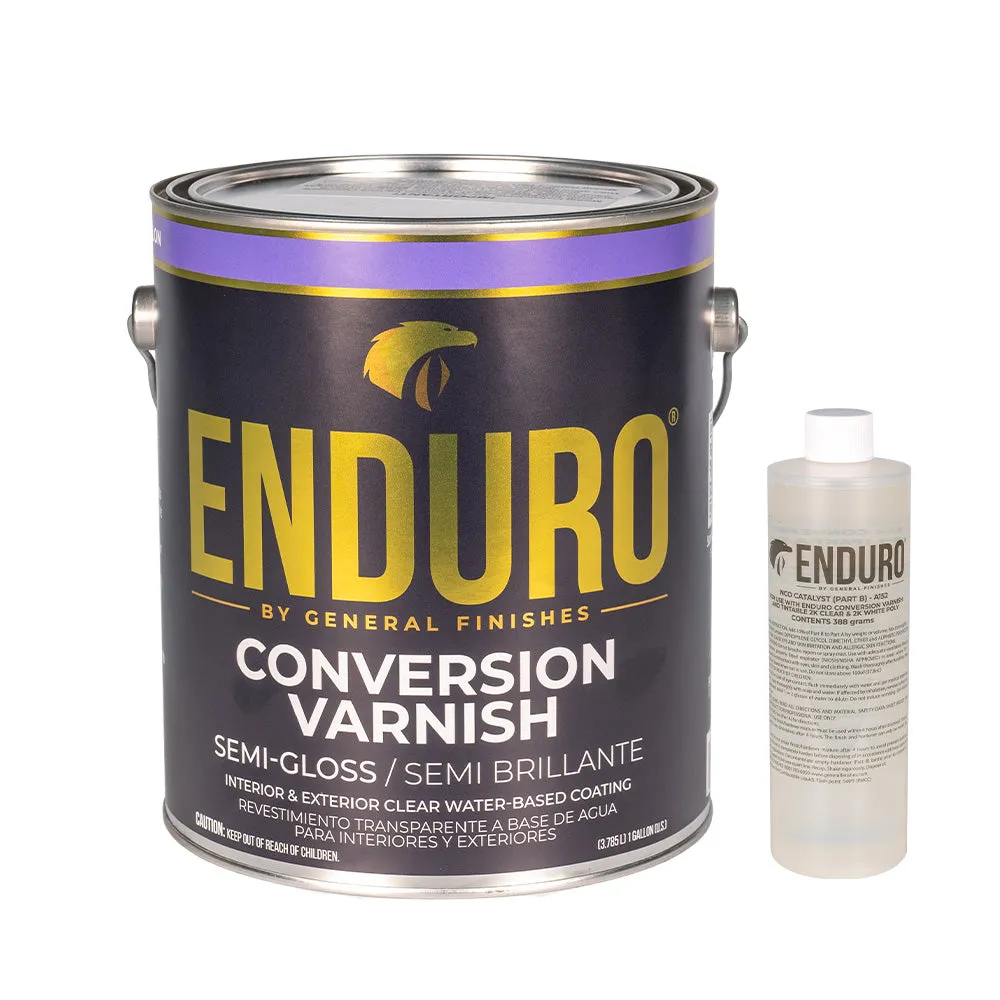 General Finishes Enduro Conversion Varnishes - Gallon (with NCO Catalyst)