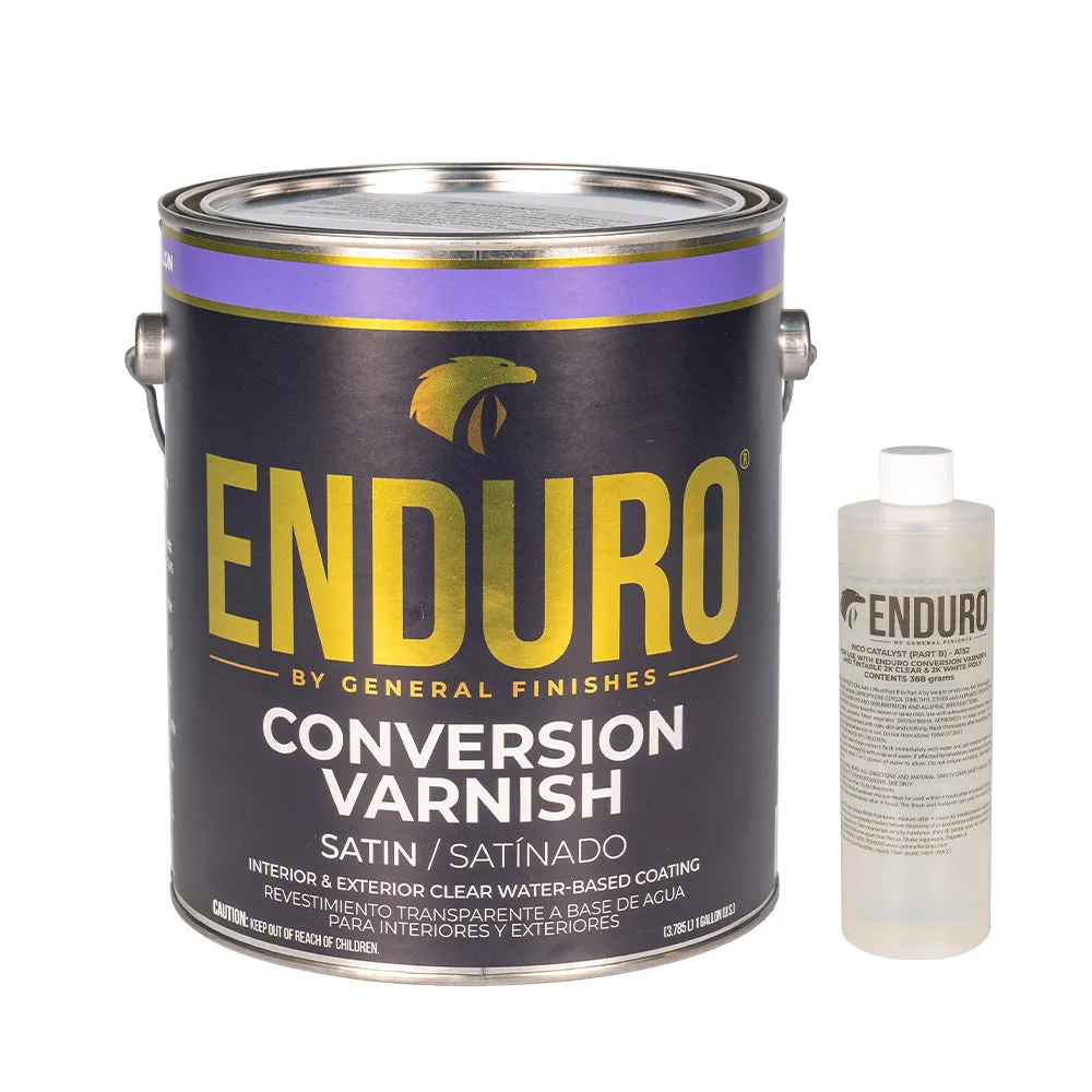 General Finishes Enduro Conversion Varnishes - Gallon (with NCO Catalyst)