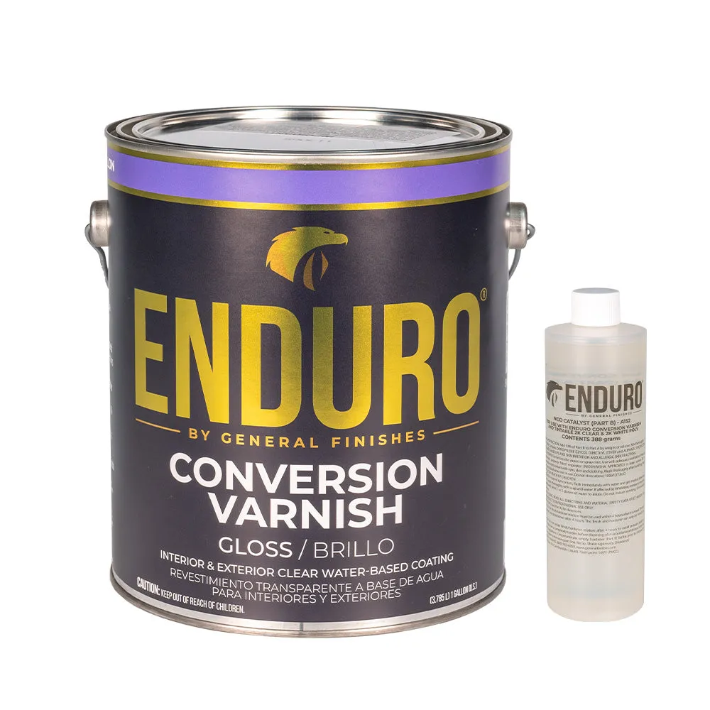 General Finishes Enduro Conversion Varnishes - Gallon (with NCO Catalyst)