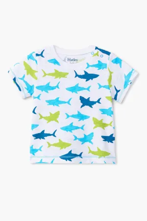 Hatley Great White Sharks Baby Boys Shirt