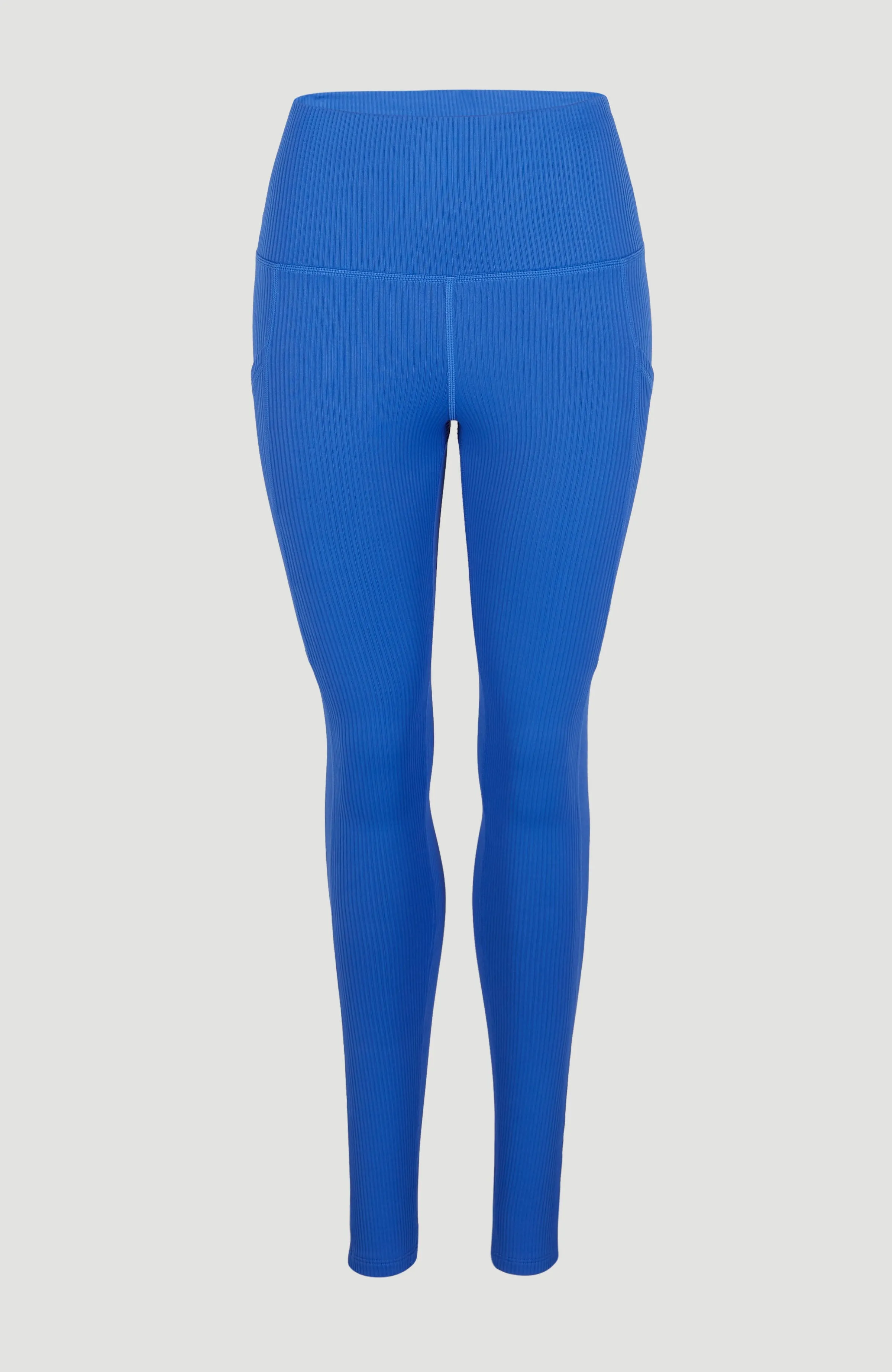 Hike Rib High Waist Legging | Princess Blue