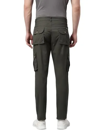 Hubberholme Men's Casual Trousers (HH-8004-38, Green, 38)