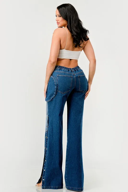 INDIGO TRAIL DENIM JEANS