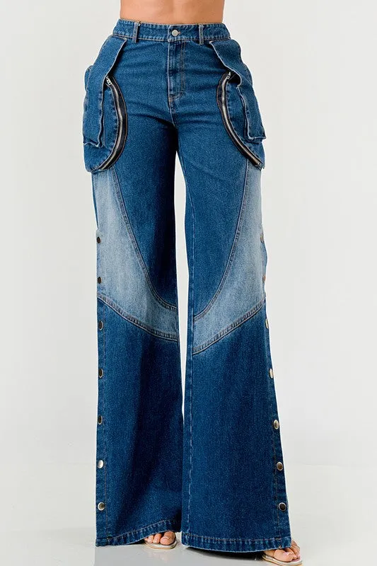 INDIGO TRAIL DENIM JEANS