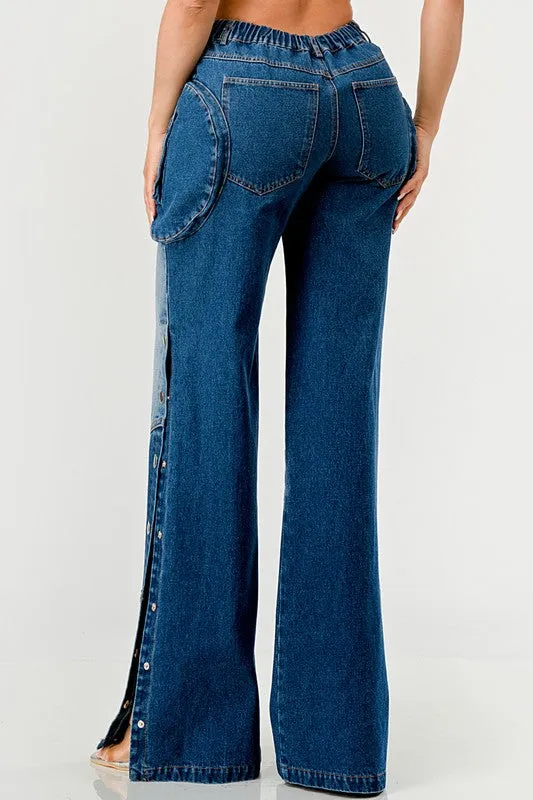 INDIGO TRAIL DENIM JEANS