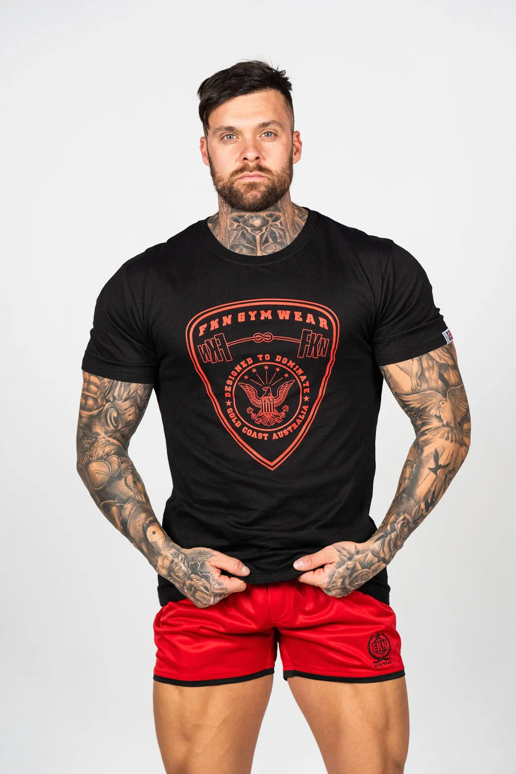 Infinity | Men's Gym T-Shirt | Black