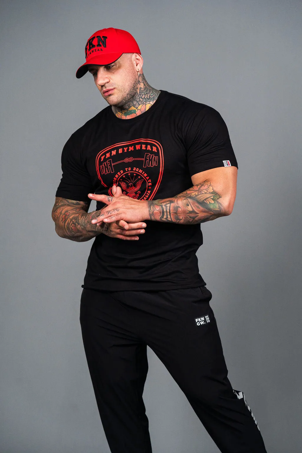 Infinity | Men's Gym T-Shirt | Black