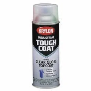 Krylon 425-A01800007 Tough Coat Acrylic Alkyd Enamels, 12 oz Aerosol Can, OSHA White (12 Cans)