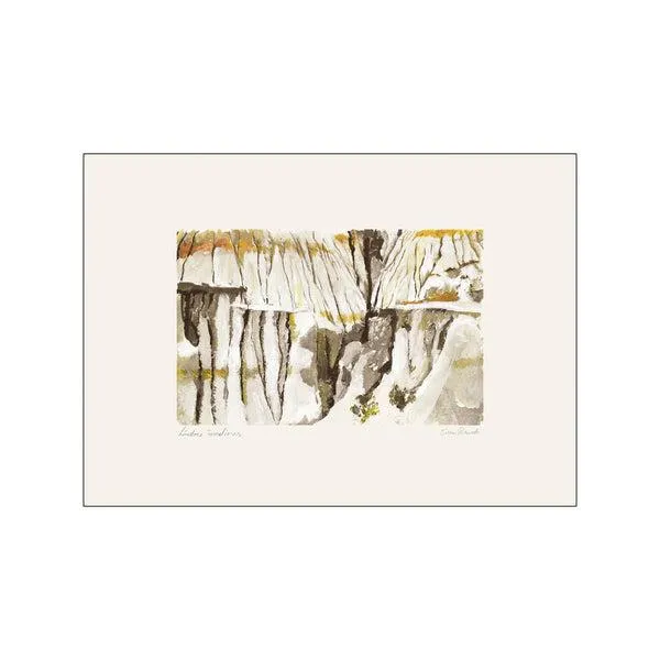 Limestone Formations Original Artist Poster