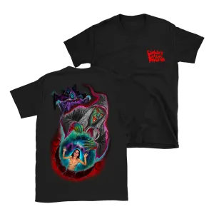 LSD - Lucifer's Satanic Daughter Cover Art T-Shirt - Black