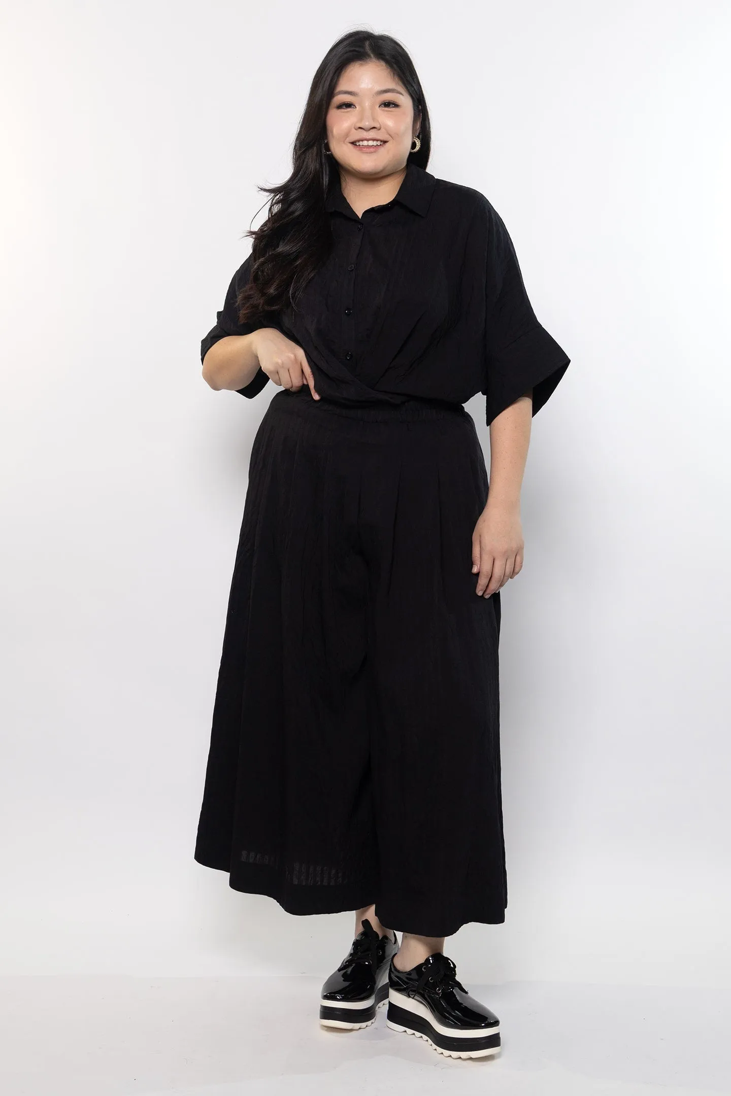 Luca Culottes in Black