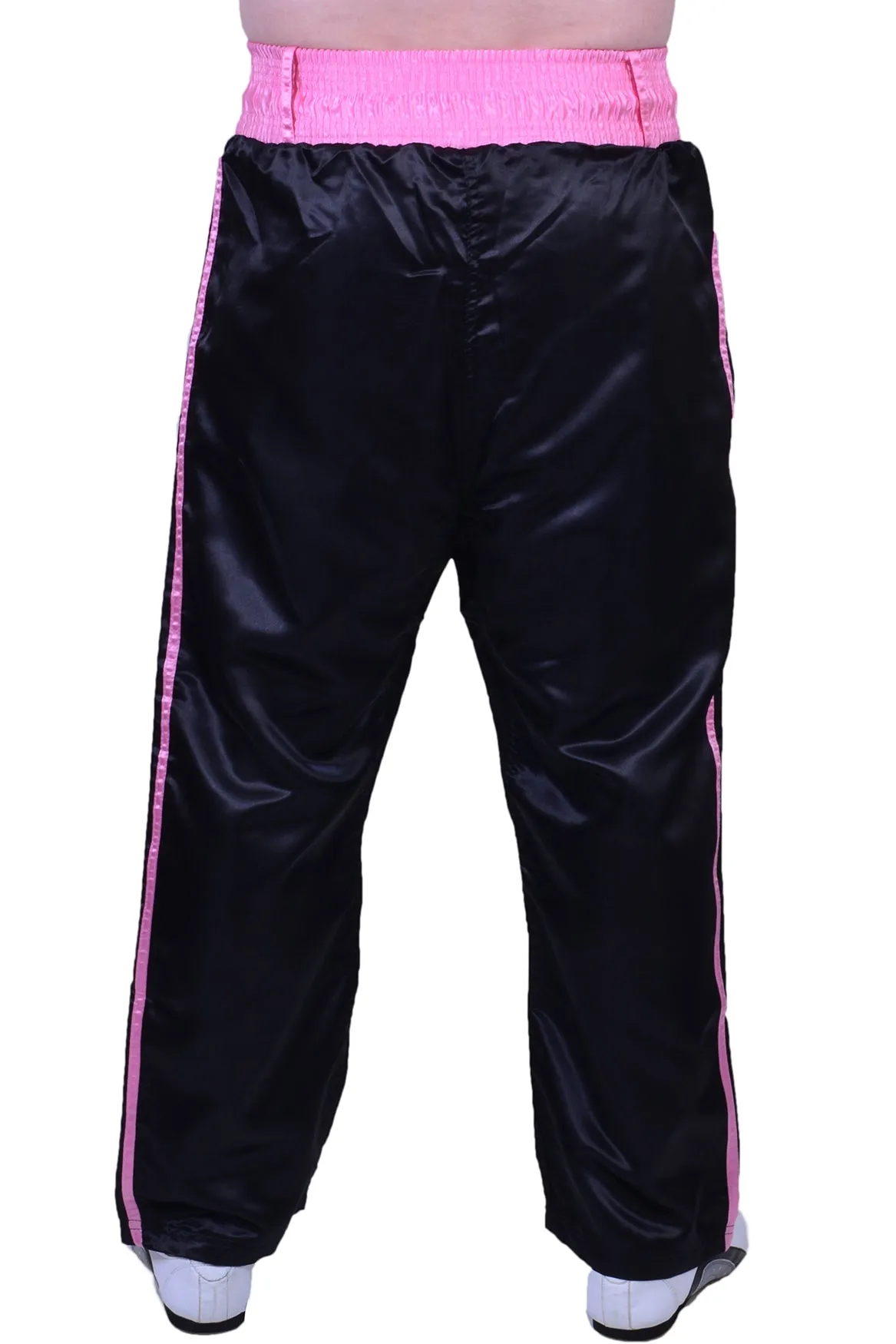 MAR-089F | Full Contact Black Pink Kickboxing & Freestyle Trousers