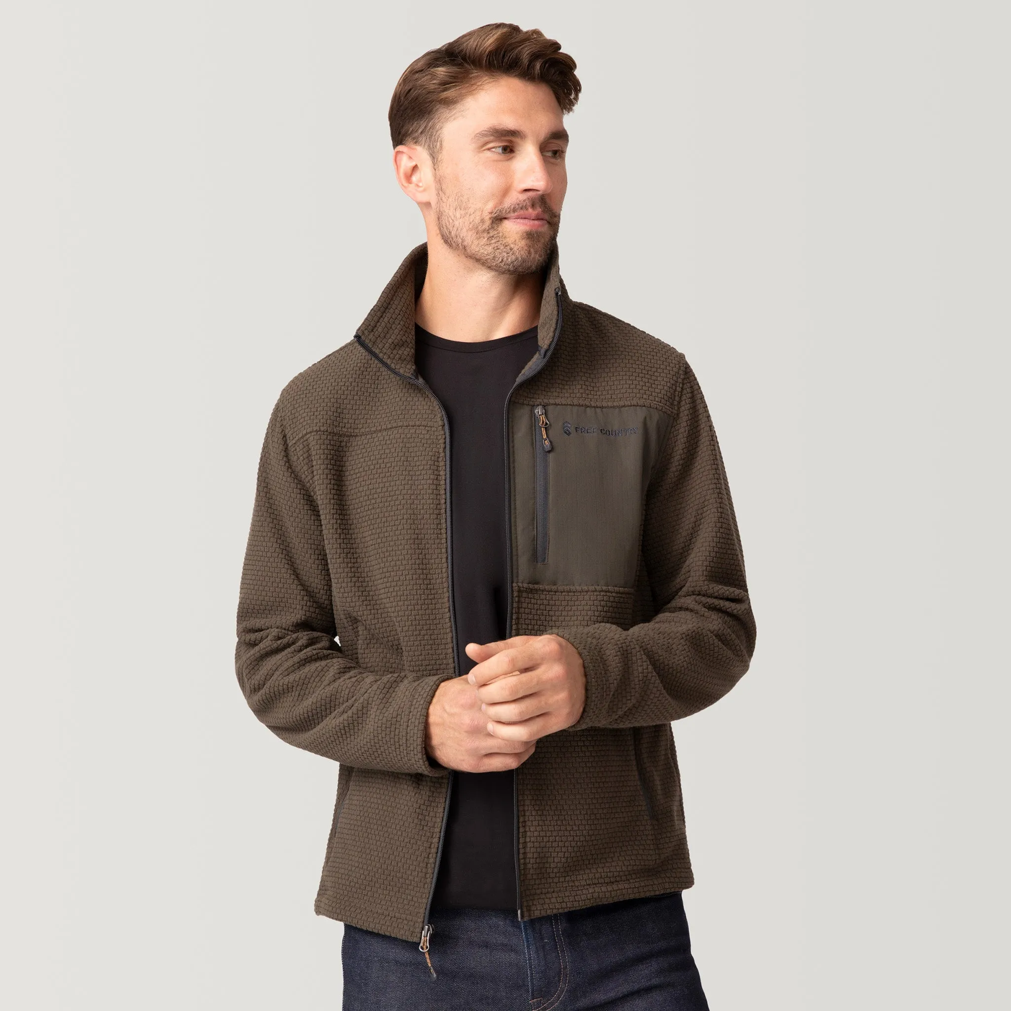 Men's Calabaza II Brick Fleece Jacket