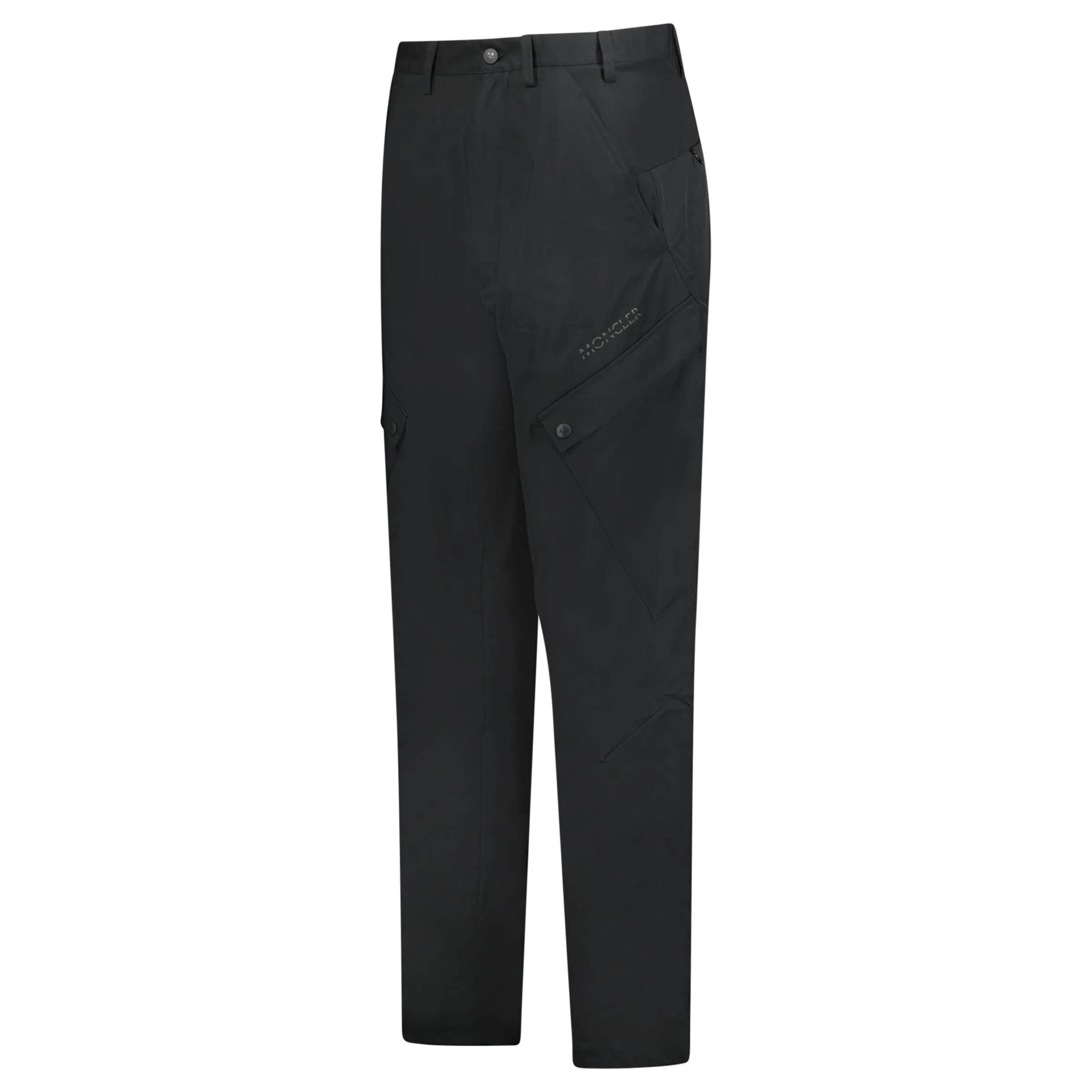 MONCLER CARGO TROUSERS BLACK