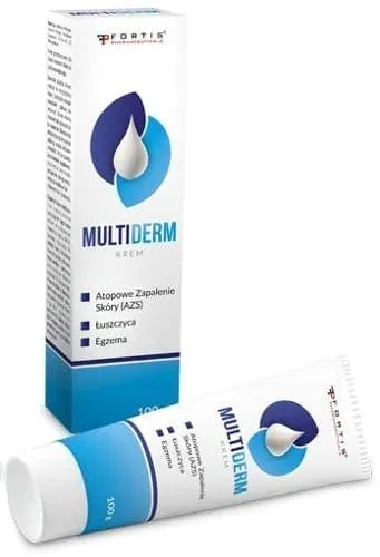 Multiderm cream, psoriasis, eczema and atopic dermatitis (AD)