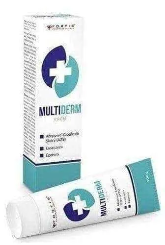 Multiderm cream, psoriasis, eczema and atopic dermatitis (AD)