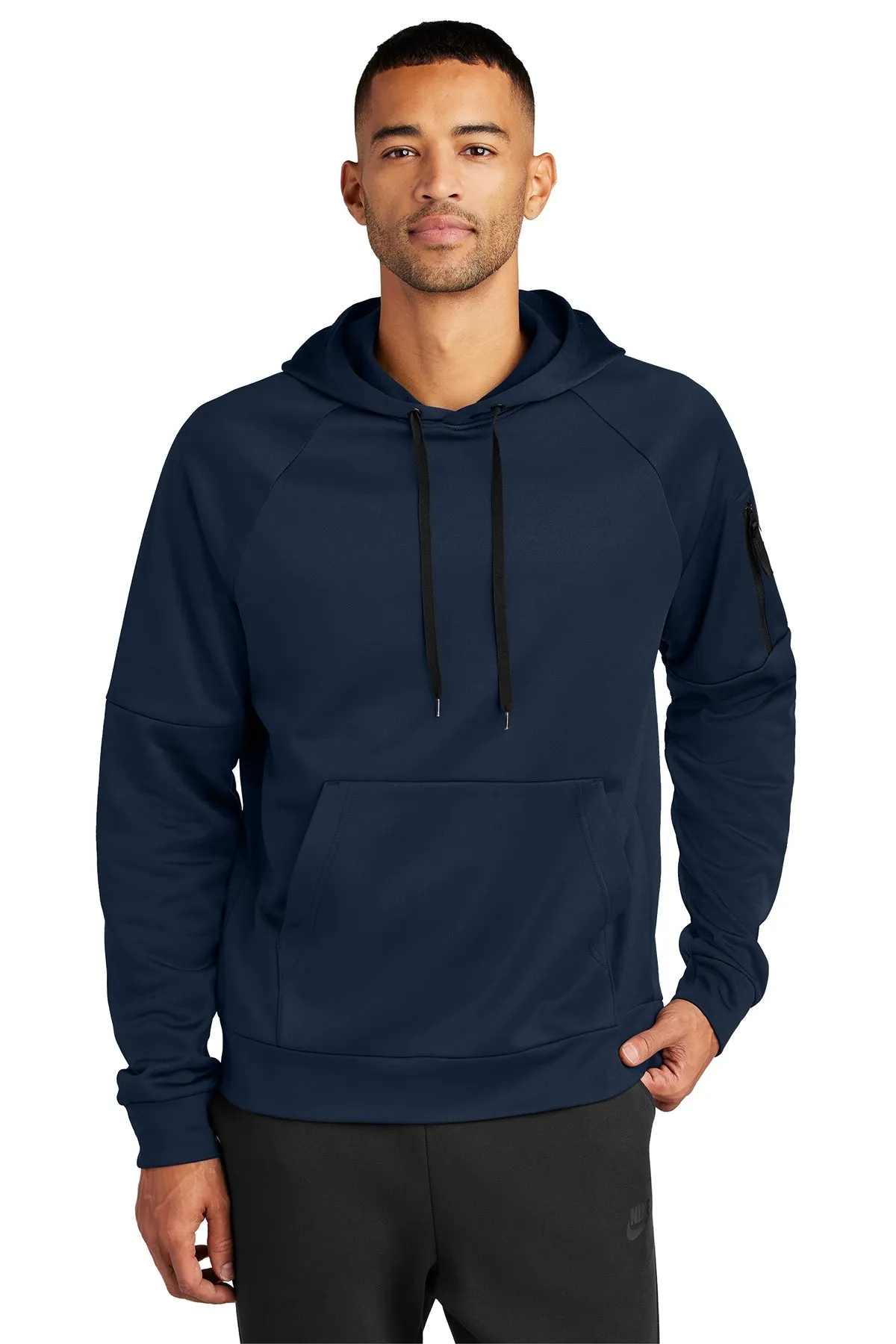 Nike Therma-FIT Pocket Pullover Branded Hoodies, Navy