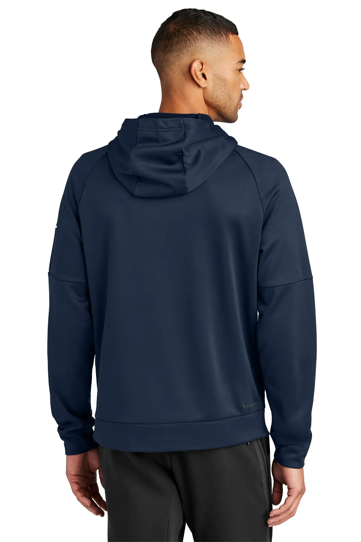 Nike Therma-FIT Pocket Pullover Branded Hoodies, Navy