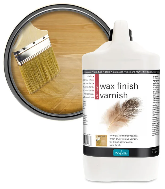 Polyvine Wax Finish Varnish