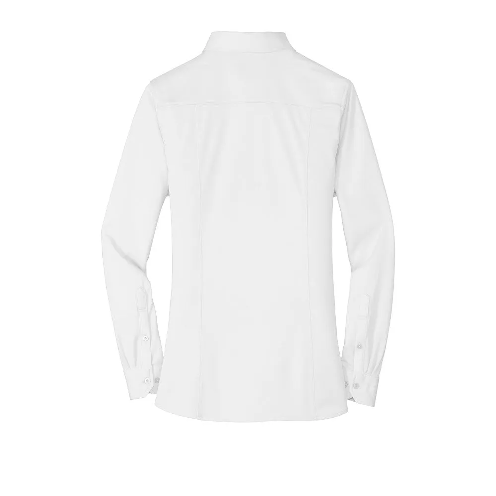 Port Authority® Women's Dimension Knit Dress Shirt - White