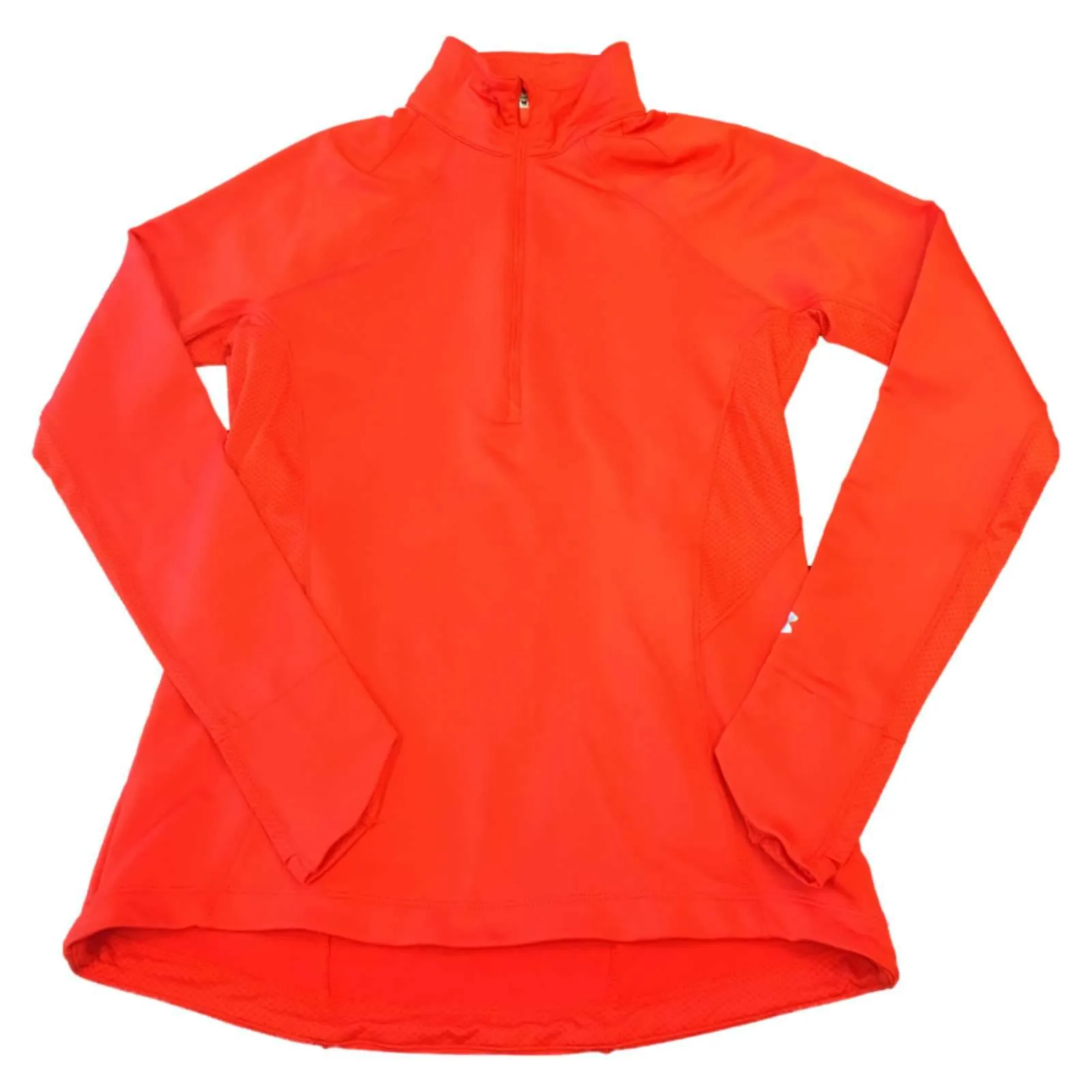 Princeton Tigers Under Armour WOMENS Orange LS 1/2 Zip Pullover Jacket (M)