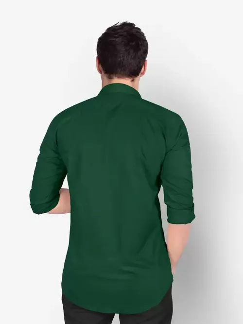 Regular Fit Casual - Dark Green