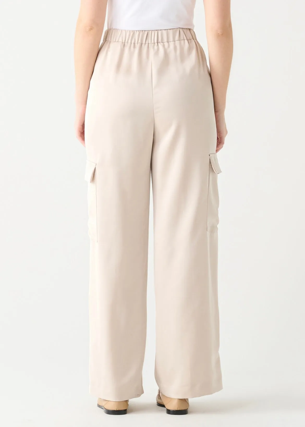 Satin Effect Cargo Pant